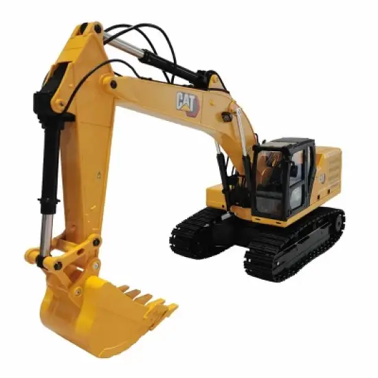 Diecast Masters 1/16 Radio Control Caterpillar 320 Excavator with Bucket, Grapple and Hammer 28005 image {4}