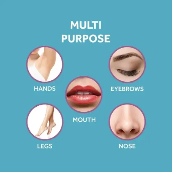 bliss XL Size Facial Hair Trimmer - Lavender image {4}