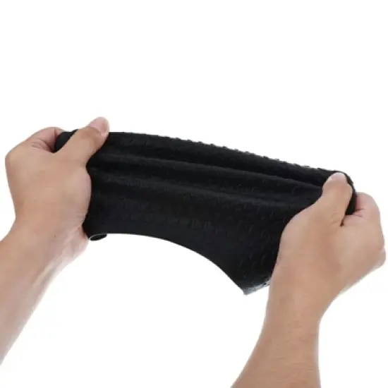 Unique Bargains Silicone Waterproof Non-Slip Bubble Textured Adult Swim Caps 2 Pcs image {3}