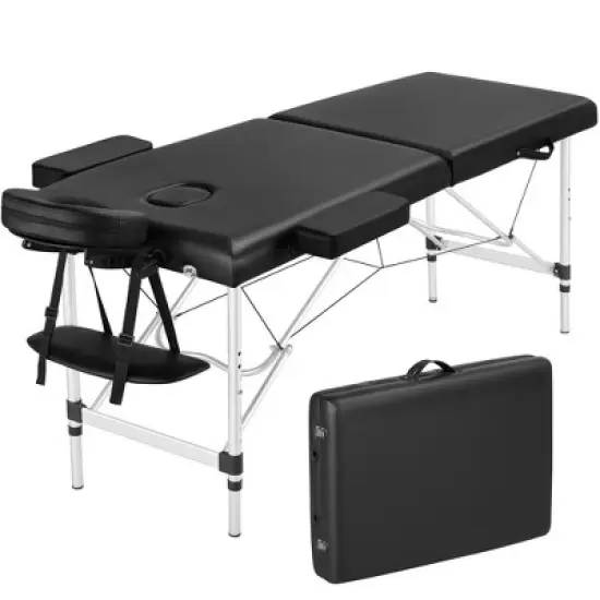 Yaheetech Aluminum Foldable Massage Tables with Headrest image {8}