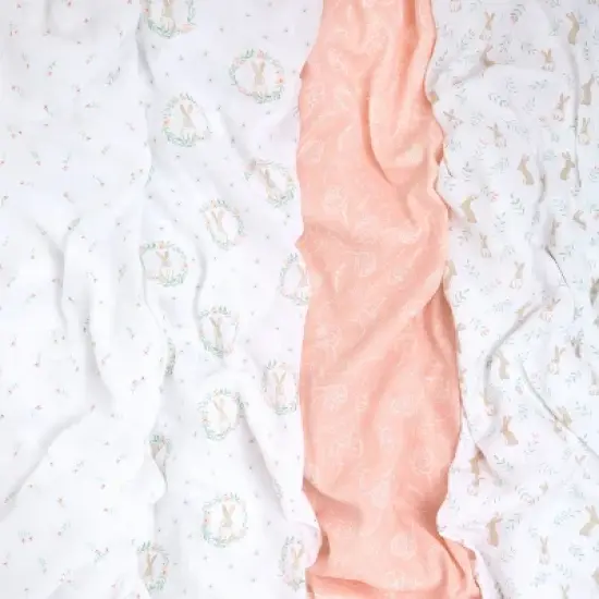 aden + anais Essentials Muslin Squares Baby Blankets - 5pk image {2}