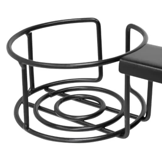 Icon PC Gaming Desk with Built-in Charging Station and LED Lights Black - SD Gaming image {7}