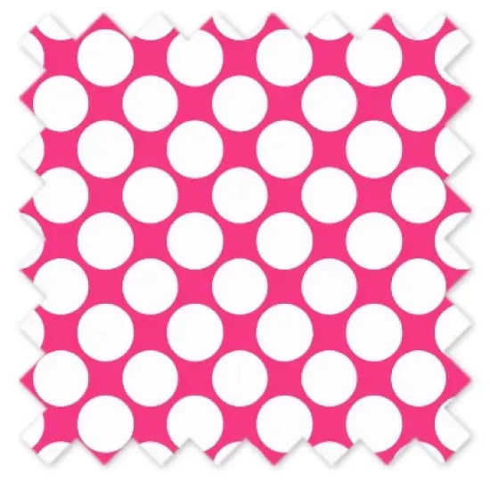 Bacati - Mix N Match Pink Chevron/Dots Play Tent for Kids/Toddlers, 100% Cotton Percale Fabric Cover image {6}