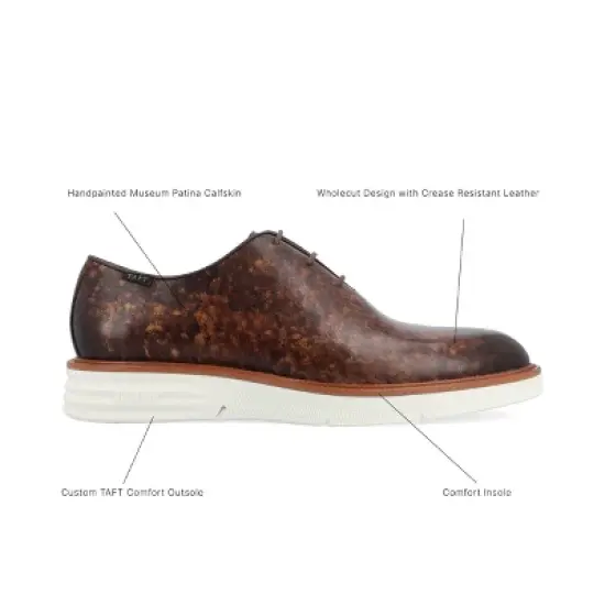 TAFT 365 Men's Model 101 Wholecut Oxford image {7}