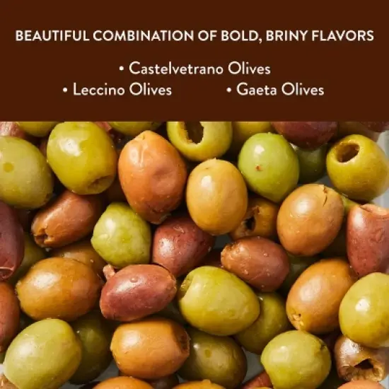 DeLallo Italian Pitted Olive Medley, 5.3 oz Jar, (3 Pack) image {2}