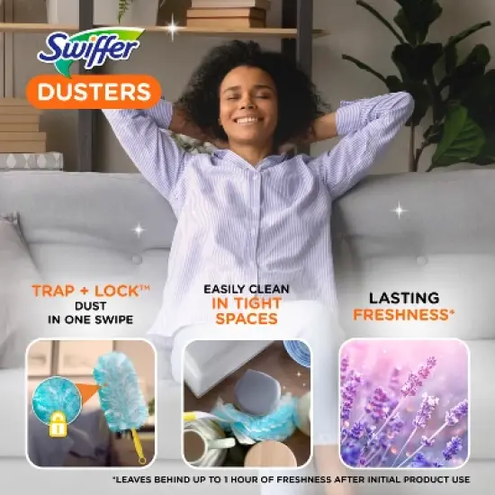Swiffer Dusters Multi-Surface Refills - Febreze Lavender Scent - 18ct image {2}