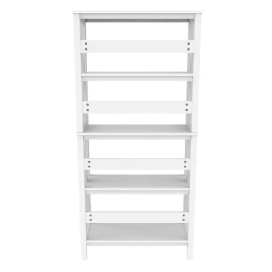 X-Frame 5-Tier Bookshelf White - ClosetMaid image {2}