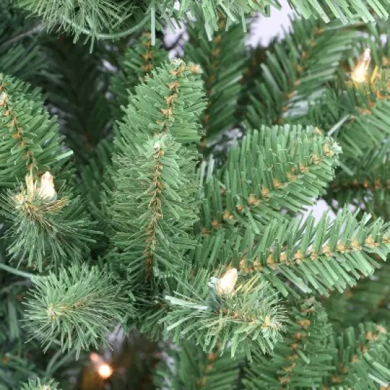 6ft Puleo Pre-Lit Carson Pine Artificial Christmas Tree Clear Lights image {2}