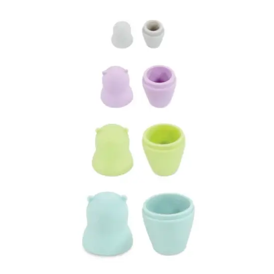 Hudson Baby Infant and Toddler 4pc Nesting Doll Set, Bear, One Size image {1}