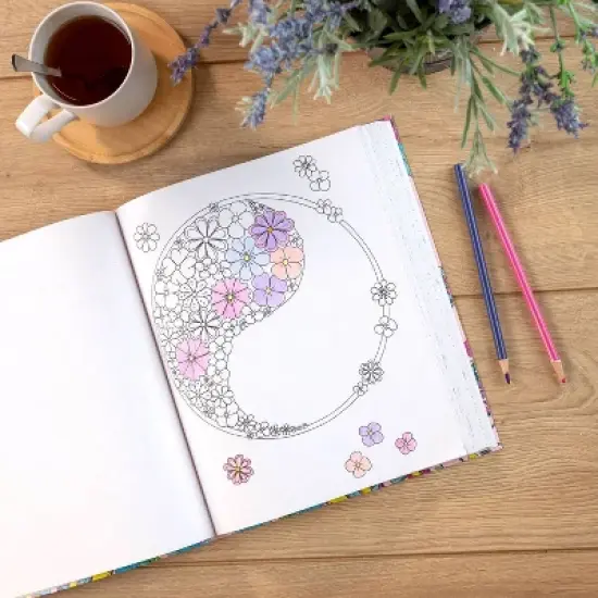 Kick Back & Relax Coloring Book - by  Andrea Sargent (Paperback) image {2}