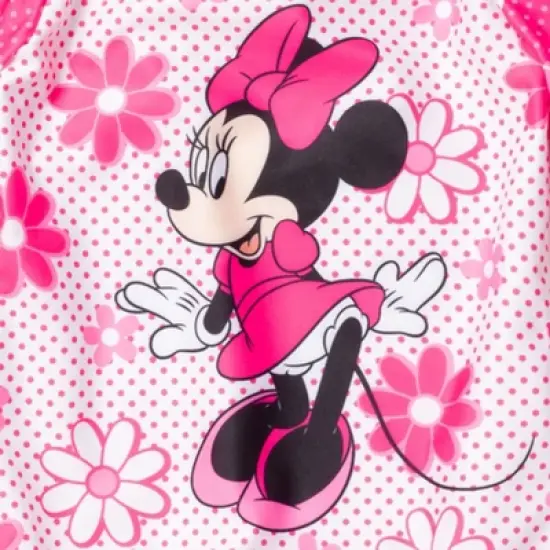 Disney Minnie Mouse Girls One Piece Bathing Suit Little Kid to Big Kid  image {2}