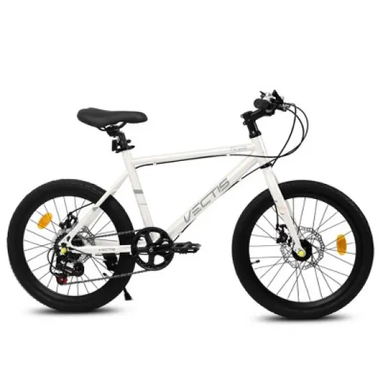 Gulches 26 Inch Kids Steel Mountain Bike, 7-Speed, Suspension Fork, Dual Disc Brakes, Full-Coverage Protection, 85% Pre-Assembled image {6}