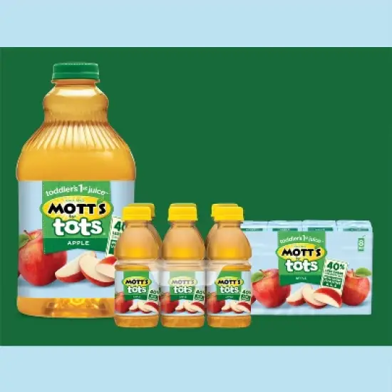 Mott's for Tots Apple Juice - 64 fl oz Bottle image {5}