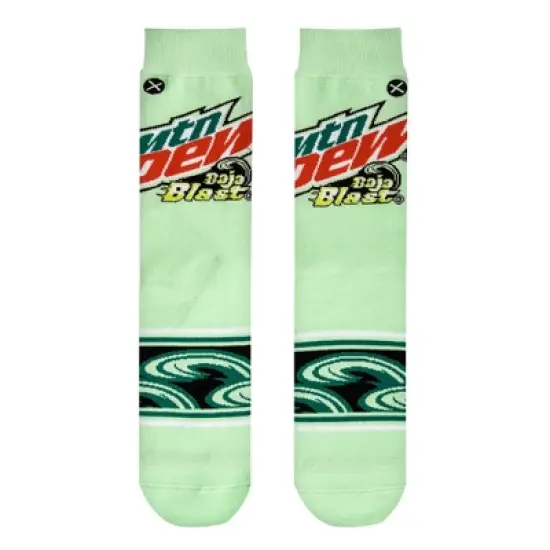 Odd Sox Pepsi Mountain Dew Merchandise Funny Crew Socks Men's, Assorted Styles image {2}