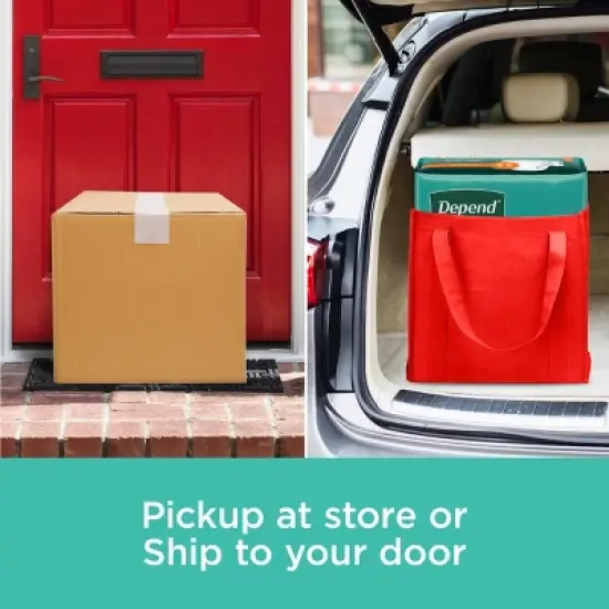 Depend Unisex Incontinence Protection with Tabs Underwear - Maximum Absorbency image {7}