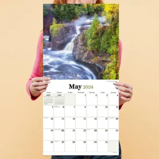 TF Publishing 2024 Wall Calendar 12"x12" Wisconsin image {3}