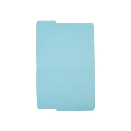 Staples Top-Tab File Folders 3-Tab Letter Assorted Pastel Colors 100/BX TR459684/459684 image {6}