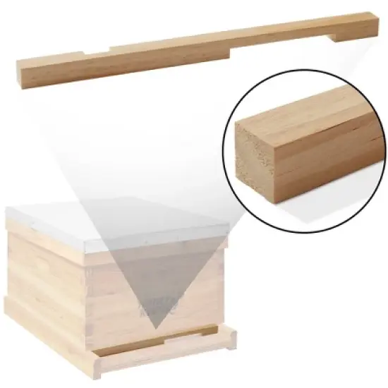 Honey Keeper 5 Pack Beehive Entrance Reducer - 10 Frame Hive Entrance Protector for Beekeeping image {3}