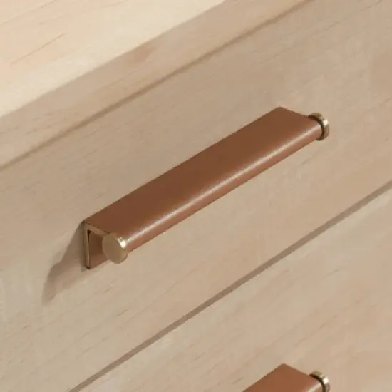 Whitaker Point L-Shape Desk Natural Maple - Sauder: Executive Office Desk with Drawers, Keyboard Shelf, Cable Management: Transitional Style image {3}