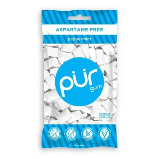 Pur Gum Peppermint Bag - 2.72oz image {7}