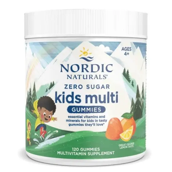 Nordic Naturals Zero Sugar Kids Multi Gummies, 120 Count image {5}