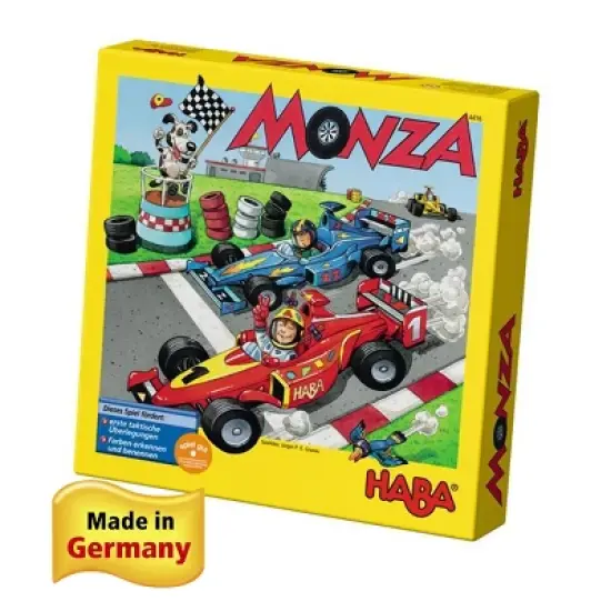 HABA Monza - A Car Racing Beginner's Board Game image {4}