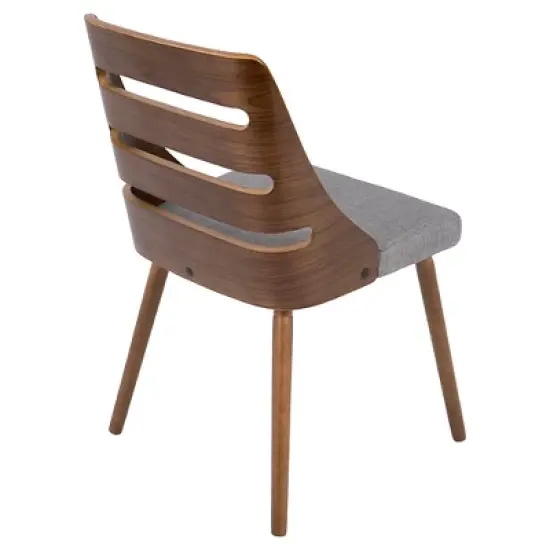 Trevi Mid Century Modern Dining Chair - Gray - LumiSource image {2}