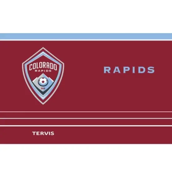 MLS Colorado Rapids 30oz MVP Stripe Stainless Steel Tumbler image {1}