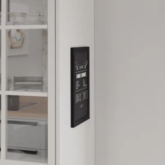 Merrick Lane Set of 10 Wall Mount Magnetic Chalkboards image {3}