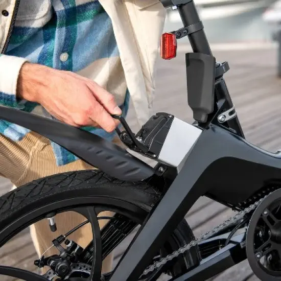 Jetson J8 20" Step Over Electric Bike - Black image {14}