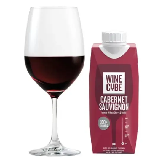 Cabernet Sauvignon Red Wine - 500ml Carton - Wine Cube&trade; image {1}