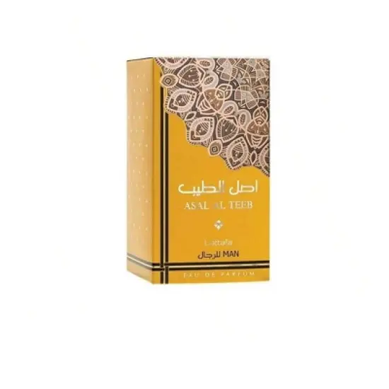 Lattafa Asal Al Teeb By Lattafa Eau De Parfum Spray 3.4 Oz For Men image {1}