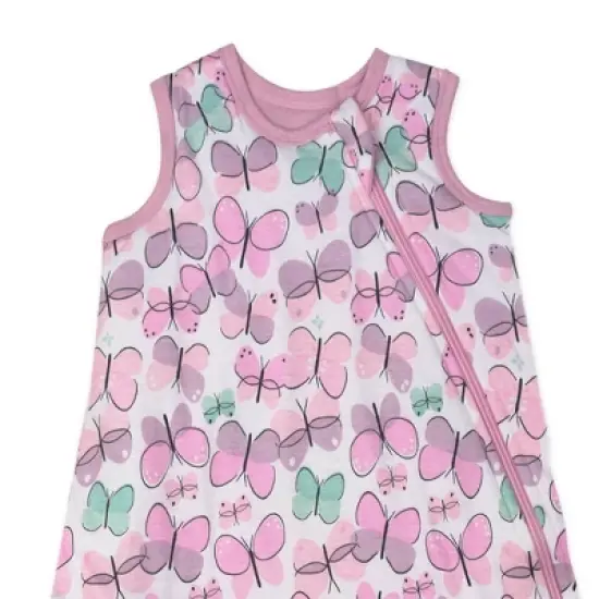 Honest Baby Organic Cotton Jersey Fill Wearable Blanket - All Seasons - Flutter image {1}