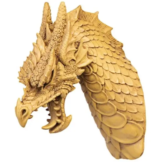 Design Toscano Head of the Beast Dragon Wall Sculpture image {3}