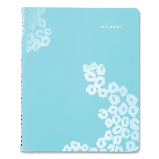 Wild Washes Weekly/Monthly Planner, Flora and Fauna Artwork, 11 x 8.5, Blue Cover, 13-Month: Jan 2026 to Jan 2027 image {3}