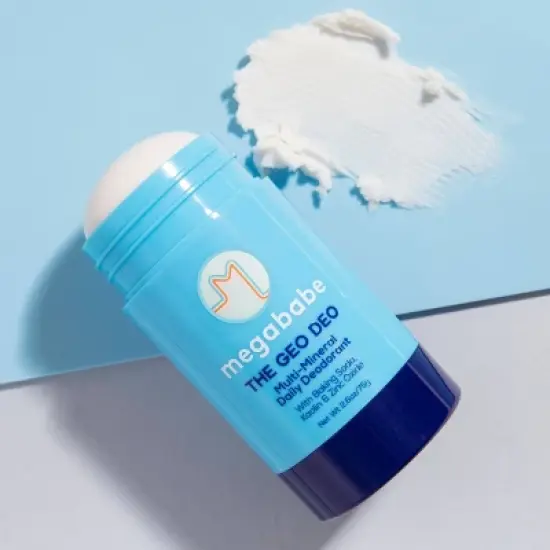 Megababe The Geo Deo Multi-Mineral Daily Deodorant - Unscented - 2.6oz image {4}