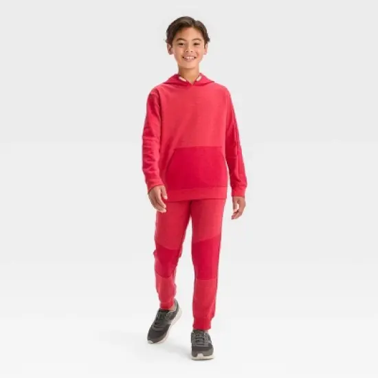 Boys' Cozy Hooded Pullover Sweatshirt - Cat & Jack&trade; image {2}