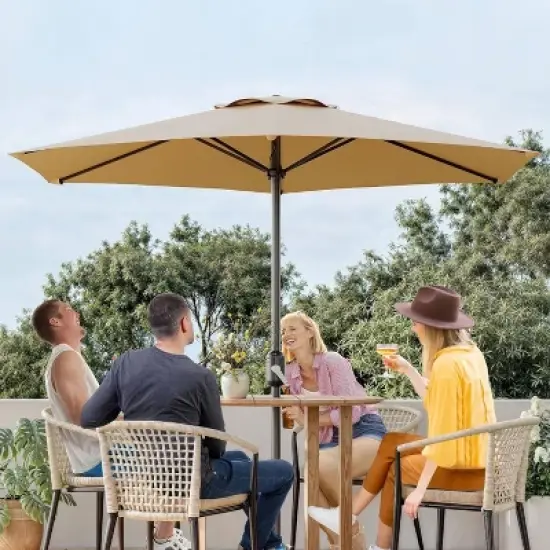 GustoWave UV Protection 7.5FT Outdoor Patio Umbrella for Garden, Deck image {5}