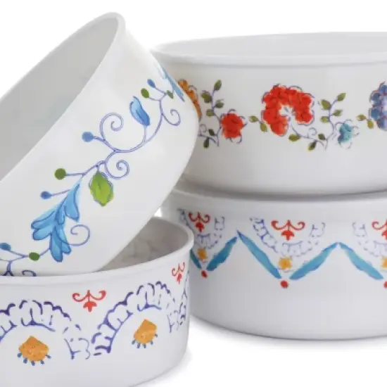 Gibson Home 8 Piece Anaya Round Nesting Food Storage Set image {3}