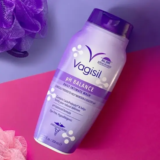 Vagisil pH Balanced Daily Intimate Feminine Wash for Women - 12 fl oz image {2}