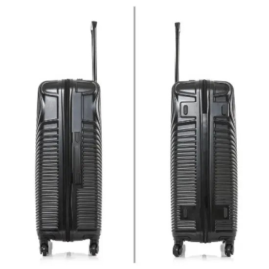 DUKAP Inception Lightweight Hardside Checked Spinner Luggage Set 3pc image {6}