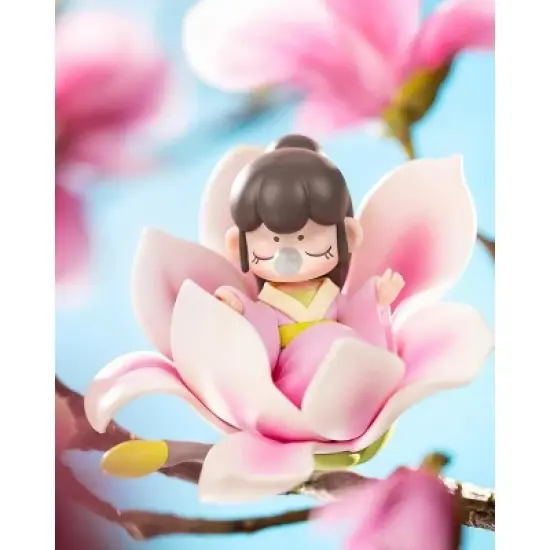 ROBOTIME Mini Figures Flower Stories Blind Box Mystery Box, Action Figures Doll Toys Gifts, Collectible Toys 1 PCS, Multicolored, 3.54"*3.54"*3.54" image {3}