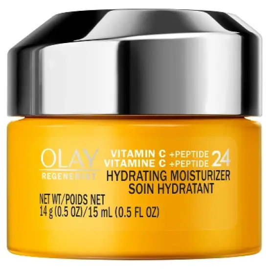 Olay Regenerist Vitamin C + Peptide 24 Face Moisturizer Trial Size - 0.5oz image {1}