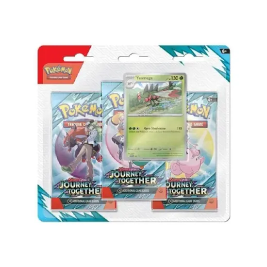 Pok&eacute;mon Trading Card Game: Scarlet & Violet&mdash; Journey Together Three Booster Blister Yanmega image {3}