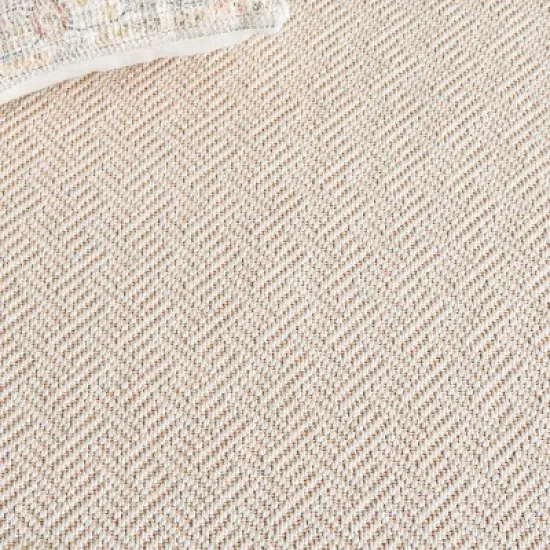 Napa Faux Sisal Jacquard Weave NFS148 UV Resistant, Stain Resistant, Soft Surface, Non-Shedding Indoor/Outdoor Rugs - Safavieh image {4}
