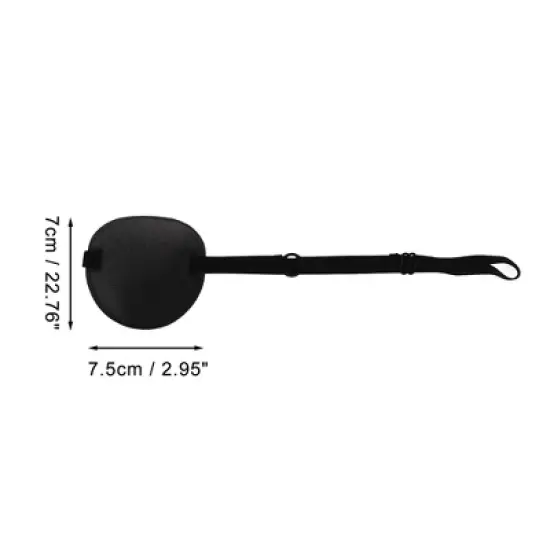 Unique Bargains Soft Ring Buckle Shape 3D Eye Mask 1 Pc image {3}