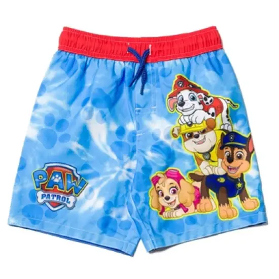 PAW Patrol Rubble Marshall Chase Skye Swim Trunks Bathing Suit Toddler  image {5}