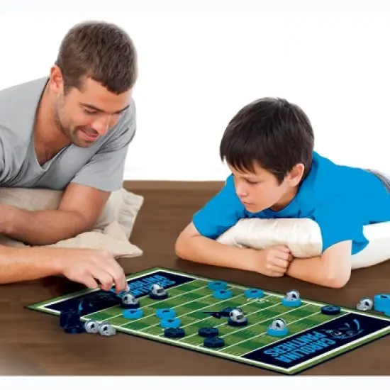 MasterPieces Officially licensed NFL Carolina Panthers Checkers Board Game for Families and Kids ages 6 and Up image {4}