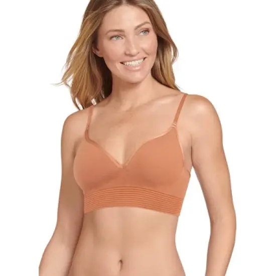Jockey Women's Natural Beauty Seamfree Molded Cup Bralette image {4}