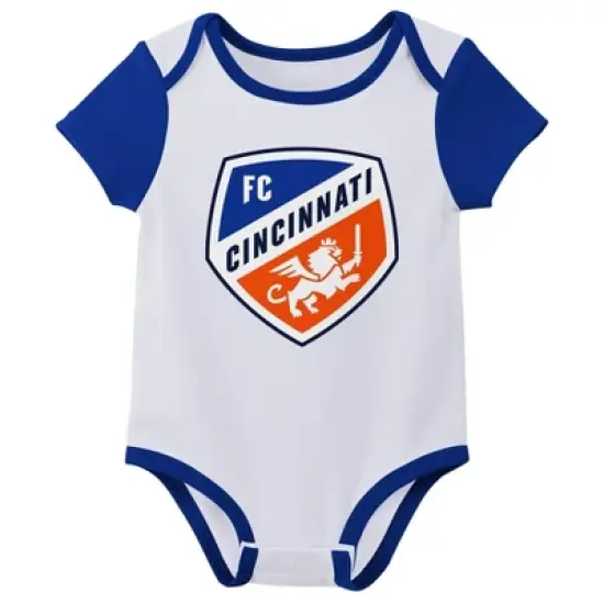 MLS FC Cincinnati Infant 3pk Bodysuit image {1}
